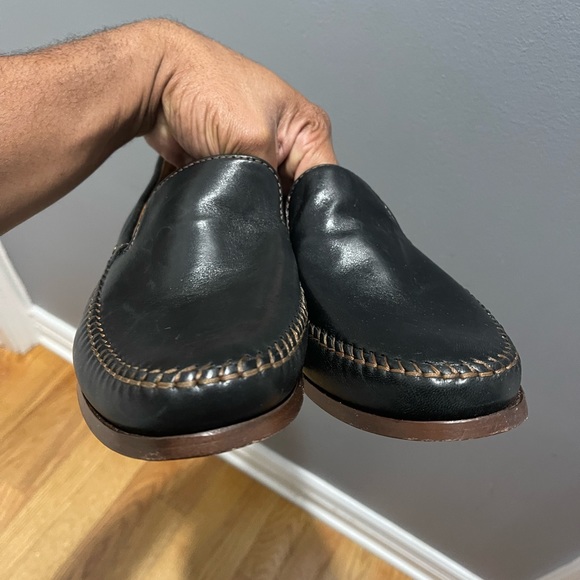 Trask ‘Seth’ Loafer in Black Sheepskin Sz 11.5 main image 8